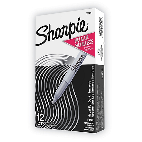 Sharpie Fine Tip Permanent Markers, Black, 36-Pack at Tractor