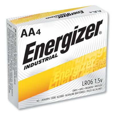 Image showing  AA 1.5V Industrial Alkaline Batteries, 24-Pack