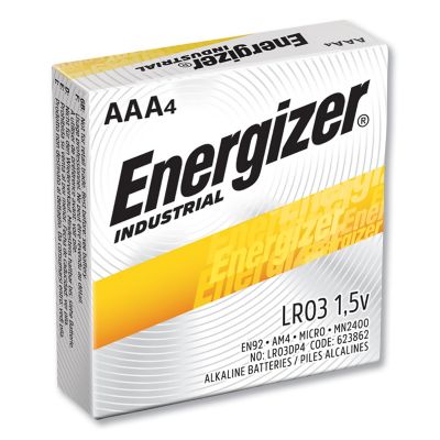 Image showing  AAA 1.5V Industrial Alkaline Batteries, 24-Pack