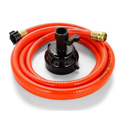 Camco RhinoFlex RV Sewer Clean-Out Hose System with Rinse Cap, 10 ft.