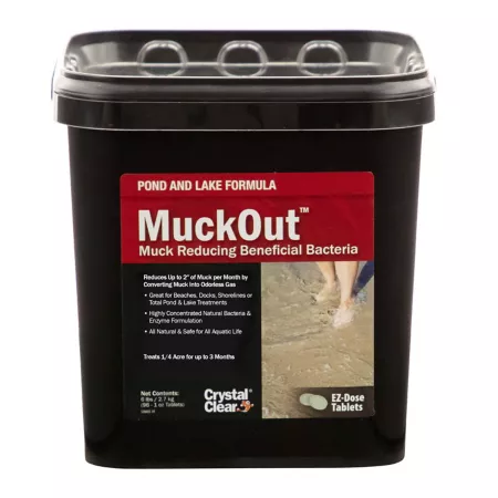 CrystalClear Muckout Pond and Lake Treatment 6 lb. Pond Cleaners & Chemicals