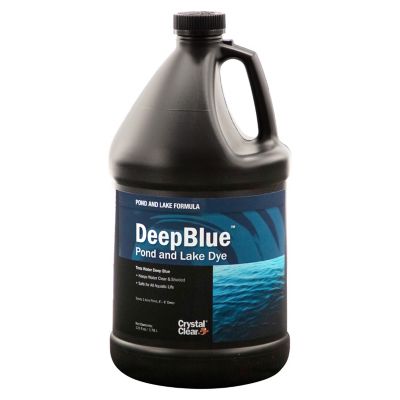 CrystalClear DeepBlue Pond and Lake Dye, 1 gal.