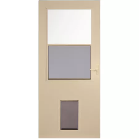 LARSON Pet Storm Door Almond 370-79 Pet Doors & Parts