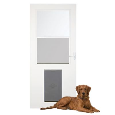 Larson pet view storm hotsell door installation