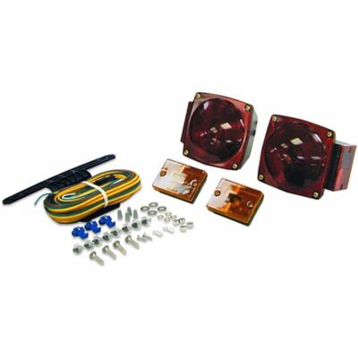 Hopkins Towing Solutions Square Trailer Light Kit, Fits Trailers Under 80 in. W