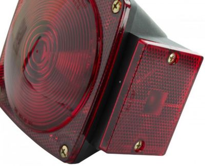 Image showing 10 th Hopkins Towing Solutions 12V Square Trailer Light Kit, Fits Trailers Under 80 in. W
