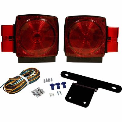 Hopkins Towing Solutions 12V Submersible Trailer Light Kit, Fits Trailers Under 80 in. W