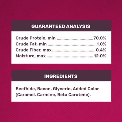 Image showing  Large Bacon-Wrapped Rawhide Twists Dog Chew Treats, 6 ct.