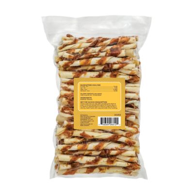 Image showing  Chicken-Wrapped Rawhide Twists Dog Chew Treats, 100 ct.