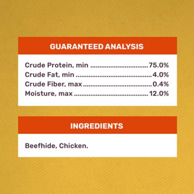 Image showing  Chicken-Wrapped Rawhide Twists Dog Chew Treats, 100 ct.