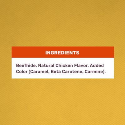 Image showing  Bones Chicken-Basted Rawhide Dog Chew Treats, 5 ct.