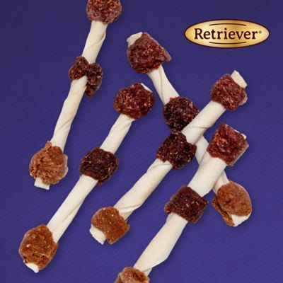 Image showing  Pork, Chicken and Beef Flavor Rawhide Kabobs Dog Chew Treats, 45 ct.