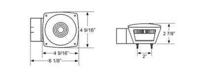 Image showing  Replacement Square Trailer Light Lens