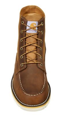 Image showing  Men's Moc Non-Safety Toe Wedge Boots, 6 in.