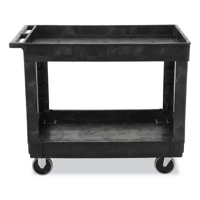 Image showing  2-Shelf 300 lb. Capacity Service/Utility Cart, Black