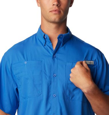 Image showing  Men's Omni-Wick/Omni-Shade Tamiami II Short-Sleeve Button-Down Shirt