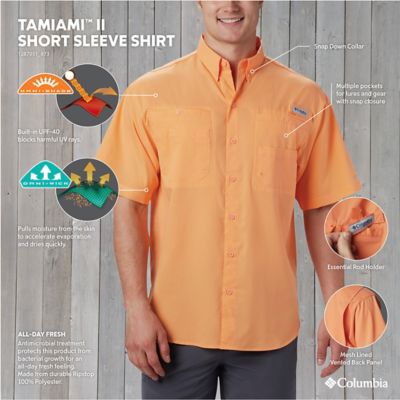 Image showing 1 th Columbia Sportswear Men's Omni-Wick/Omni-Shade Tamiami II Short-Sleeve Button-Down Shirt