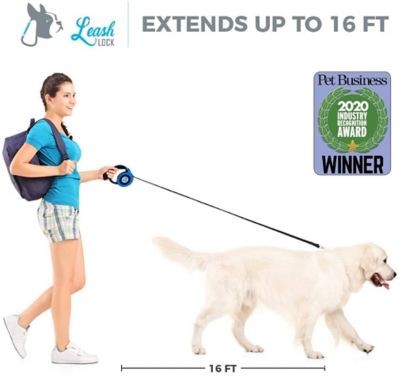 Image showing  Keyless Retractable Dog Leash, 16 ft. L