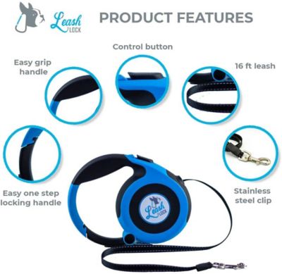 Image showing  Keyless Retractable Dog Leash, 16 ft. L