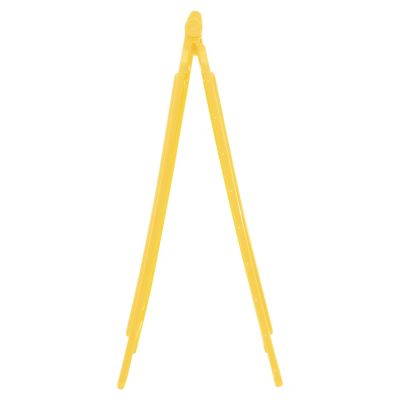 Image showing  25 in. Plastic Caution Wet Floor Sign, Bright Yellow