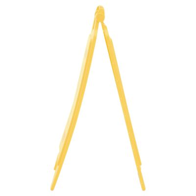 Image showing  25 in. Plastic Caution Wet Floor Sign, Bright Yellow