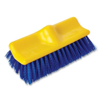 Image showing  Bi-Level Deck Scrub Brush, Polypropylene Fibers, 10 in.