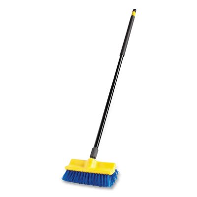 Image showing  Bi-Level Deck Scrub Brush, Polypropylene Fibers, 10 in.