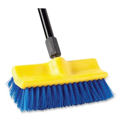 Image showing  Bi-Level Deck Scrub Brush, Polypropylene Fibers, 10 in.