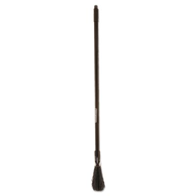 Image showing  7.5 in. Lobby Pro Poly Bristle Broom with Vinyl Handle, Black