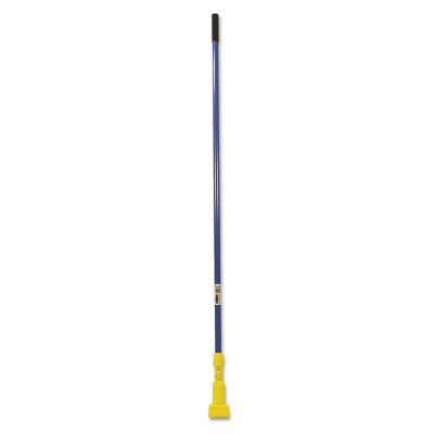 Rubbermaid Gripper Fiberglass Mop Handle, 60 in., Blue/Yellow