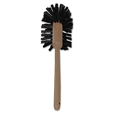 Rubbermaid Commercial-Grade Toilet Bowl Brush, 17 in., Brown