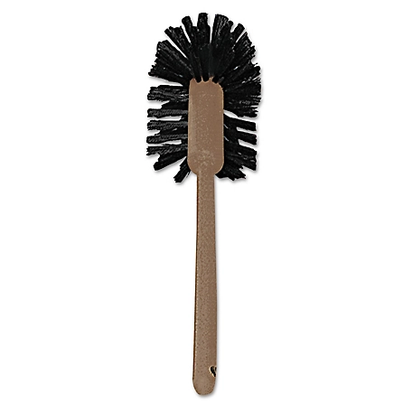 Rubbermaid Commercial-Grade Toilet Bowl Brush, 17 in., Brown