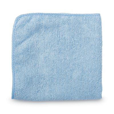 Image showing  Microfiber Cleaning Cloths, Blue, 24-Pack