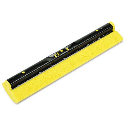 Rubbermaid Steel Roller Mop Head Refill, Sponge, 12 in., Yellow