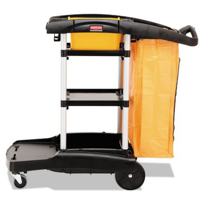 Image showing  High-Capacity Cleaning Cart, Black