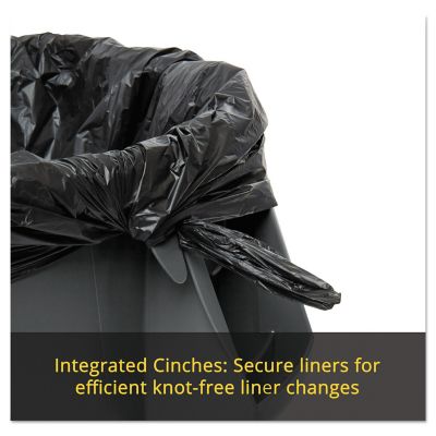 Image showing  BRUTE 20 gal. Round Plastic Trash Container, White