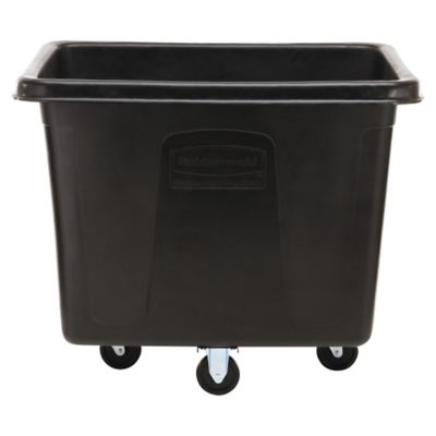 Image showing  119.7 gal. Cube Waste Truck with 500 lb. Capacity, Black
