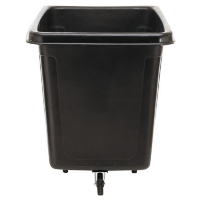 Image showing  119.7 gal. Cube Waste Truck with 500 lb. Capacity, Black