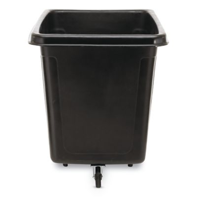 Image showing  105 gal. Cube Waste Truck with 500 lb. Capacity, Black