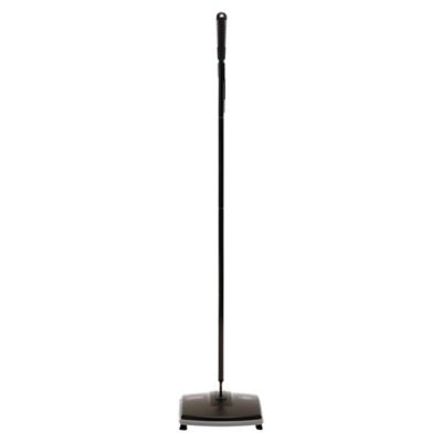 Image showing  Floor and Carpet Sweeper, Plastic Bristles, 44 in., Black/Gray