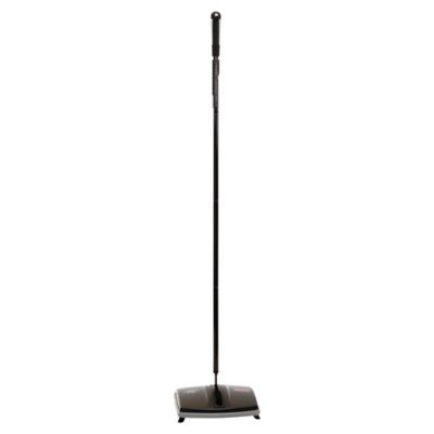 Image showing 5 th Rubbermaid Floor and Carpet Sweeper, Plastic Bristles, 44 in., Black/Gray