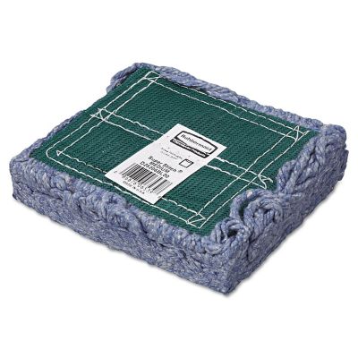 Image showing  Super Stitch Blend Mop Head, Medium, Cotton/Synthetic, Blue, 6-Pack