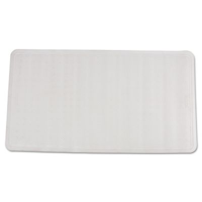 Image showing  Safti-Grip Latex-Free Vinyl Bath Mat, 16 in. x 28 in., White, RCP1982726