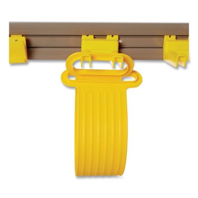 Image showing  Closet Organizer/Tool Holder, 34w x 3.25d x 4.25h, Gray