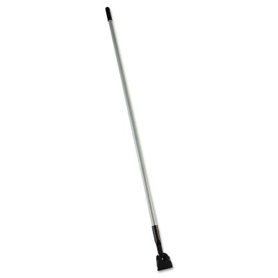 Rubbermaid Snap-On Fiberglass Dust Mop Handle, 60 in., Gray/Black