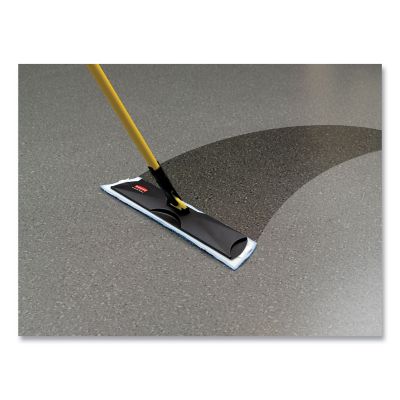 Image showing  Economy Wet Mopping Pad, Microfiber, 18 in., Blue, 12 pk.