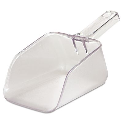 Rubbermaid Bouncer Bar and Utility Ice Scoop, 32 oz., Clear, 10-4/5 in., Polycarbonate