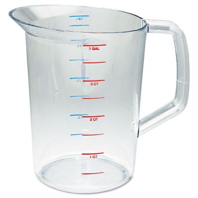 Rubbermaid Bouncer Measuring Cup, Clear, 4 qt., Polycarbonate