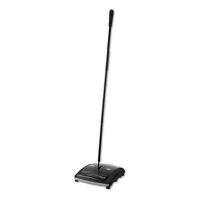 Rubbermaid Brushless Mechanical Sweeper, 44 in., Black/Yellow