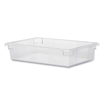 Image showing  Food/Tote Boxes, 8.5 gal., 26 in. x 18 in. x 6 in., Clear